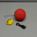 Remotely Controlled Smart Dog Ball: Automatic Bouncing, Vibration and Jumping Action Interactive Toy, Durable Duraspin for Aggressive Chewers, Rechargeable, for Indoor & Outdoor Use Red