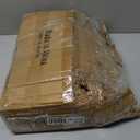 KASLANDI Coat Rack, Solid Wood Rotating Coat Rack Freestanding With 3 Crossbars, Coat Tree Easy To Assemble, Coat Stand For Entryway, Office, Office, Suits, Coats, Bags (Black)