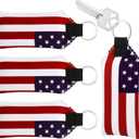 Liliaafar Floating Keychain 3 Pack Floating Key Ring Foam Neoprene Waterproof Holds 12 Key for Paddleboarding, Boating