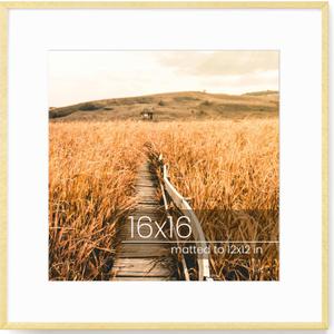 16x20 Picture Frame, Unqiue Brushed Cross-Hatch Aluminum Photo Frame with 11x14 Removable Mat, High Definition Plexiglass and Hanging Kits, Ideal for Vertical and Horizontal for Wall Mounting, Black (16x20, Black)
