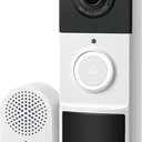 Tapo by TP-Link Smart Video Doorbell Camera Wireless with Chime, 2K with Full Color Night Vision & Spotlights, No Monthly Fee, Ring Call, 160° Ultra-Wide View, Free AI Detection, Local Storage, D210