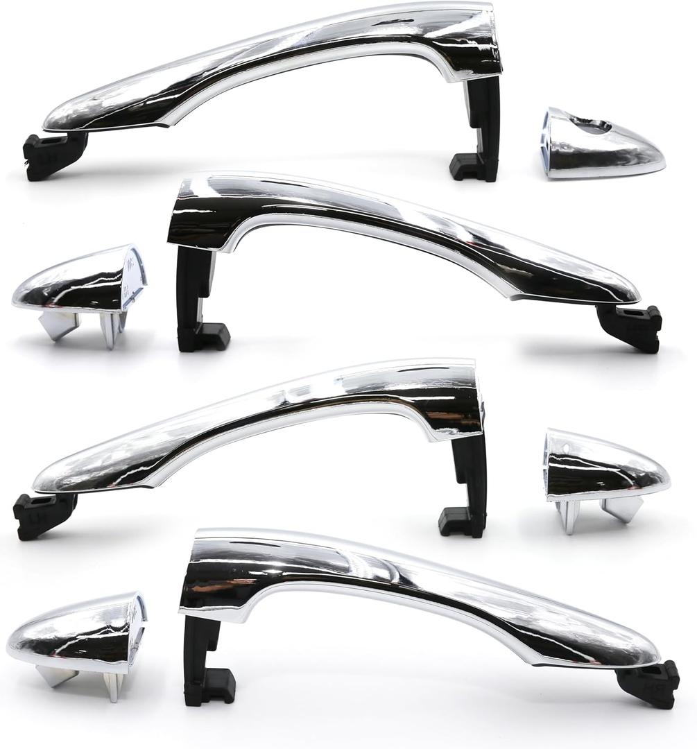 8Pcs Front Rear Exterior Chrome Door Handle Set for Kia Sportage 2011 2016 8Pcs Front Rear Exterior Chrome Door Handle Set for Kia Sportage 2011 2016