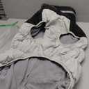 FUAMEY Dog Coat for Large Dogs,Waterproof Dog Winter Jacket with Harness Built in Puppy Cold Weather Coats Reflective Pet Vest with Zipper Warm Fleece Dogs Snowsuit Windproof Black XXXL (XXXL(chest:43in))