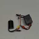 2435 Brushless Motor with 35A Waterproof ESC Combo Sensorless Motor and Electric Speed Controller for 1/14 1/16 1/18 RC Car Trucks (Black) (4300KV)