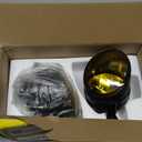 TangMiGe Fog Lights for Volkswagen GTI/Volkswagen Jetta 2006 2007 2008 2009 2010, Premium (VW GTI/Jetta) Fog Lamps Replacement, 1 Pair, Yellow Lens