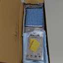 2 Pack Stove Counter Gap Cover Stainless Steel,Stove Guard for Kitchen Oven Counter Side Gap, Range Trim Kit, Adjustable Length 13.8" to 27.6", Stove gap filler Easy Clean and Heat Resistant(Style 1)