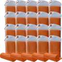 Pack of 20 Cooling Towel 40x12'' Ice Towel for Neck and Face Microfiber Chilly with Bag Breathable Yoga Gym Stay Cool Towels Sweat Rag for Workout Running Camping Pilates Beach, Orange