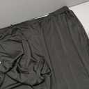 YesFashion Plus Size Tapered Long Pants Women Tie Front Elastic Waist Stretchy Side Pockets Casual Work Black 4XL