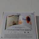 TotAha Jungle Animal Crib Sheets for Girls Boys 2 Pack, Fitted Baby Crib Sheet Neutral for Standard Crib Mattress & Toddler Bed Mattress (52"x28"), Ultra Soft Baby Sheets (Autumn Wildlife & Africa Safari)