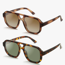 livho Trendy Polarized Square Aviator Sunglasses Women Men Square Eyewear Frame, Retro Sun Glasses for Women Men 2025 Shades