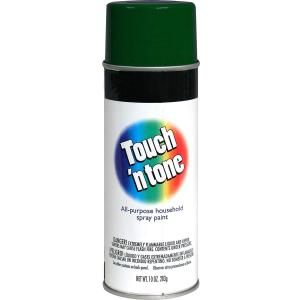 Touch N Tone Spray Paint 55271830, 10 oz, Gloss Hunter Green