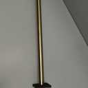 Heavy Duty Curtain Rods, 1 1/8 Inch Diameter Single Curtain Rod 72-144Inch(6-12ft) Extendable Length with End Caps Adjustable Modern Brackets-Antique Bronze