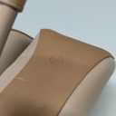 NEWBELLA Women's Faux Fur Knee High Boots (Beige) 7