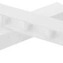 Uonlytech Acrylic Straw Storage Rack Wall-mounted Organizer with Adhesive for Kitchen Cabinet Door Space-saving Clear Utensil Holder with Rounded Edges Transparent Pantry and Cupboard