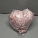 HommxJF 5pc Blush Pink Silk King Satin Sheets Set - King Size, Silky Comforter Bedding Sheets with 1 Satin Flat Sheet, 1 Deep Pocket Fitted Sheet, 3 Pillowcases with Envelope Closure