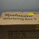 48" * 48" Whelping Box for Dogs with Rails, Suitable for Large/Medium Dogs, White