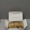 Tessco for you 12 Pieces Yogurt Jar Lids Inspirational Yogurt Bamboo Lids Set with Silicone Sealing Compatible with Oui Jars, Smile Happy Kind Plant(Flower and Herb)