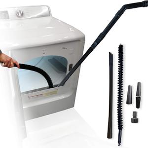 Dryer Vent Cleaner Kit Vacuum Attachment And Dryer Vent Brush Works With Shop Vac. This Dryer Lint Brush Vent Trap Cleaner Tool Works With Wet And Dry Vacuum Cleaner Or Your Household Vacuum Cleaner