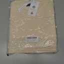 MEROKEETY Women's Fall Fuzzy Fleece Sweater Vest Cozy Cap Sleeve Crew Neck Pullover Knit Tops (Beige, XL)