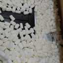 ChooChoo Bathroom Floor Cabinet, Modern Bathroom Storage Cabinet with 4 Doors and Adjustable Shelves, Freestanding Cupboard for Living Room, Black (11.81"D x 23.62"W x 43.31"H)