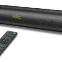 WITSHOCK Sound Bar Soundbar TV Speaker: 110 Watt 2.1 CH Surround System Home Theater with Built-in Subwoofer Wireless Wired Bluetooth 5.0 Optical AUX HDMI-ARC RCA USB Connectivity - Mountable