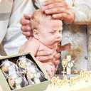 96 Pcs Cross Soap Baptism Favors Set Include 24 Scented Soap Favors 24 Wooden Rosary 24 Bags and 24 Cards Baby Baptism Favor for Baby Shower Christening Favors Guests First Communion Gifts