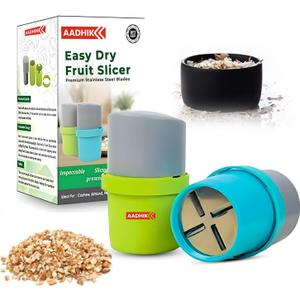 Dry Fruit Cutter, Slicer, Grinder, Chocolate, Nut Cutter and Butter Slicer with 3 in 1 Blade for Almonds, Cashews