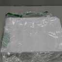 8 Pack Extra Large Plastic Serving Trays for Party - 16 x 11 White Large Serving Tray - Heavy Duty White Plastic Trays for Food - Rectangular Party Serving Trays and Platters