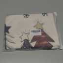 AEIOAE Halloween Pillow Covers 18x18 Inch Set of 2,Black and Cream Bats Throw Pillows Case,Halloween Outdoor Decorative Linen Farmhouse Decor Cushion Covers for Home Sofa Bed Couch