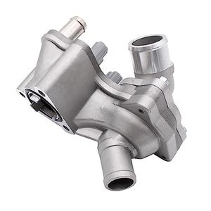 1 Set SHLPDFM Aluminum Metal Thermostat Housing Assembly With Sensor 2L2Z8592AA, 2L2Z8592BA Compatible with Ford Mustang Explorer Mercury Mountaineer 4.0L V6 2002-2010