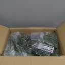 Cedar Christmas Garland with Lights for Mantle - 2 Pack Decorations 9ft Realistic Lighted Faux Pine Garlands for Xmas Home Decoration Indoor Stairs Railing Fireplace Outdoor Prelit Garland Door Decor