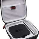 XANAD Travel Case for Apple TV HD 2022 2021 32GB 64GB 5th Generation or Apple TV Previous Model - Carrying Organizer Storage Bag