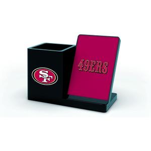 SOAR NFL Unisex Wireless Charging Stand and Desktop Organizer (One Size, Team Color)
