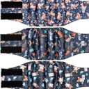 Dog Diapers Male 5Pack,Reusable Leakproof Pet Soft Dog Belly Band Wraps,High Absorbency Male Dog Diaper,Wider Washable Belly Band for Doggy Incontinence and Puppy Training (S(11"-14"))