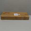 Fun Memories Farmhouse Floating Shelves - 8 Inch Deep Rustic Wood Wall Shelf - Premium Solid Pine Wood Storage Shelf for Kitchen Living Room Bedroom - 24" W x 8" D - Set of 2 - No Stain - Unfinished (Natural Pine - Satin Clear Coat Finish)