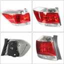 Tail Light Assembly Brake Lamp Outer Rear Left Side Replacement for Highlander 2011 2012 2013