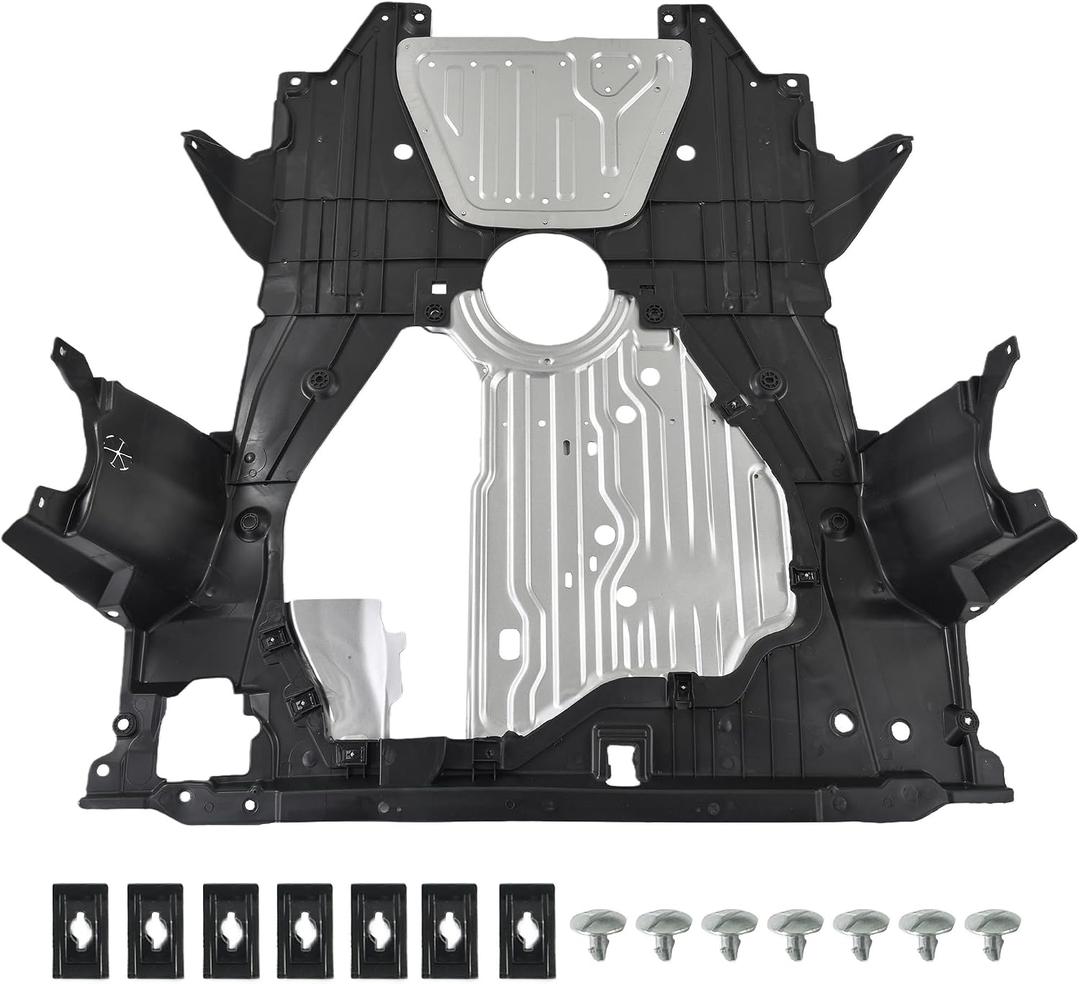 74116-TVA-A00 Engine Splash Shield Guard Compatible with Honda Accord 2018 2019 2020 2021 2022 Under Car Splash Shield Lower Cover Board Replace #74116TVAA00