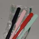 4 Pcs Jar Spatula, Food Grade Silicone Spatula,Sourdough Spatula, Spatulas Silicone Heat Resistant,for Mixing, Scraping, and Spreading Cake Butter,Dishwasher Safe, BPA Free