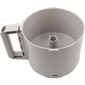 112204S Cutter Bowl Fit for Robot Coupe R2, R2B, R2N, R2 Dice Food Processors  3-Quart Gray Replacement Bowl
