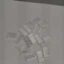 20 Pack Transparent Bottles Diamond Embroidery Storage Jars Small Beads Storage Container Refills Clear Plastic Storage Box for DIY Stitch Tools Nail for Small Object (Rectangular) (Bulk)