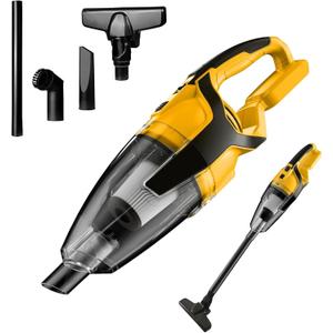 MORCLIN 120W Cordless Handheld Vacuum Cleaner Compatible with DeWalt 20v Max Battery (Tool Only) Portable for Hard Floor Carpet Car Pet Hair Cleaning