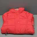 Amazon Essentials Girls and Toddlers' Long Heavyweight Hooded Puffer Jacket (Small, Bright Pink)