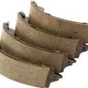 Golf Cart Replacement Brake Shoes Set for ClubCar OEM#1018232-01 (Yellow)