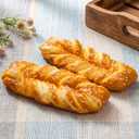 Silipull 2 Pcs Artificial Bread Realistic Simulation Fake Cake Fake Bread for Display Simulated Decoration Imitation Crafts Photography Props Real Model Food Faux Kitchen Decor (Sesame Twisted)