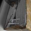 6 Tier Industrial Ladder Shelf Bookcase, Wall Mounted Rustic Bookshelf for Living Room Decor and Storage (Walnut Color, 6 Tier - 10" D x 36" W x 82.5" H)