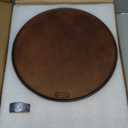 Car Desk for Laptop & Car Table Tray, Height-Adjustable 360° Rotating Wood Car Laptop Mount, Cup Holder Table, Steering Wheel Tray, Compatible with Tesla & Most Vehicles