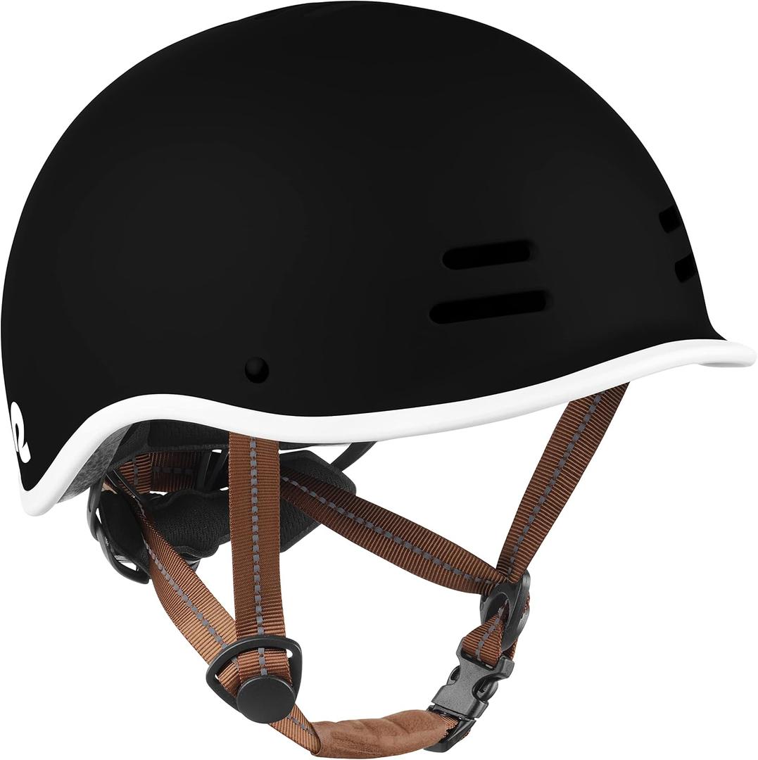Retrospec Remi Kids Bike Helmet with Built-in Sun Visor - Adjustable Youth & Toddler Safety Gear for Cycling, Skating & Scooters - 11 Air Vents, Washable Padding & Reflective Straps