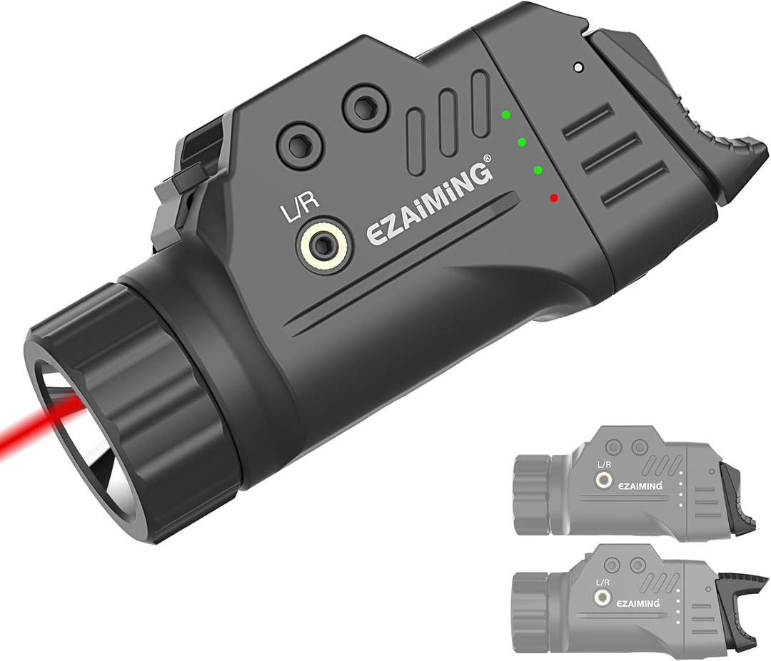 Red Laser Light Combo with Low and High Rear Switchs for Picatinny/GLK Rail