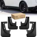 Nilight Mud Flaps for Tesla Model X 2022 2023 2024 2025 2026, No Drilling Precision Fit Exterior Accessories Heavy-Duty Splash Guards Protection, Front & Rear Set