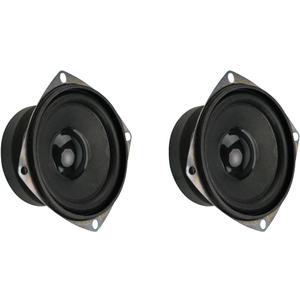 8Ohm/ 20W Speaker, DIY Horn Stereo Amplifier Accessories, Diameter 78MM/3.1inch, Height:40MM/1.57inch; with 20CM Terminal Wire. (2 Pack, Weight:378G)